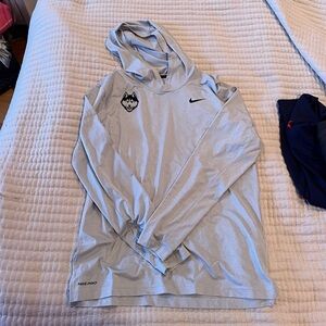 UConn Unisex Long Sleeve with hood